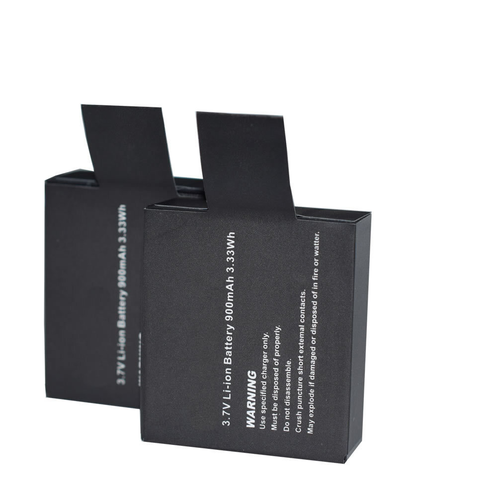 4x 3.7V 900mAh 3.33Wh Li-ion Battery for Sports Camera SJ6000 SJ4000 SJ7000 M10