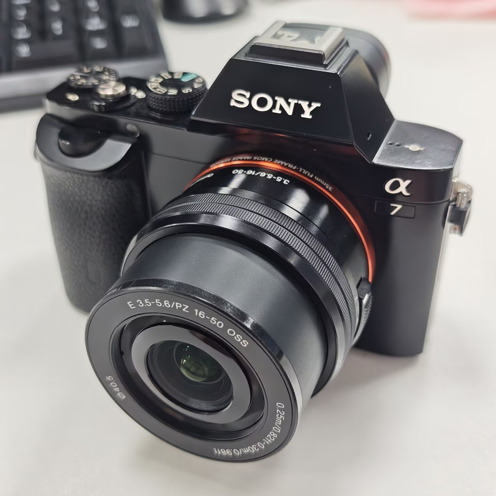Sony Alpha A7 24.3MP Full Frame Mirrorless Digital Camera With 16-50mm Lens