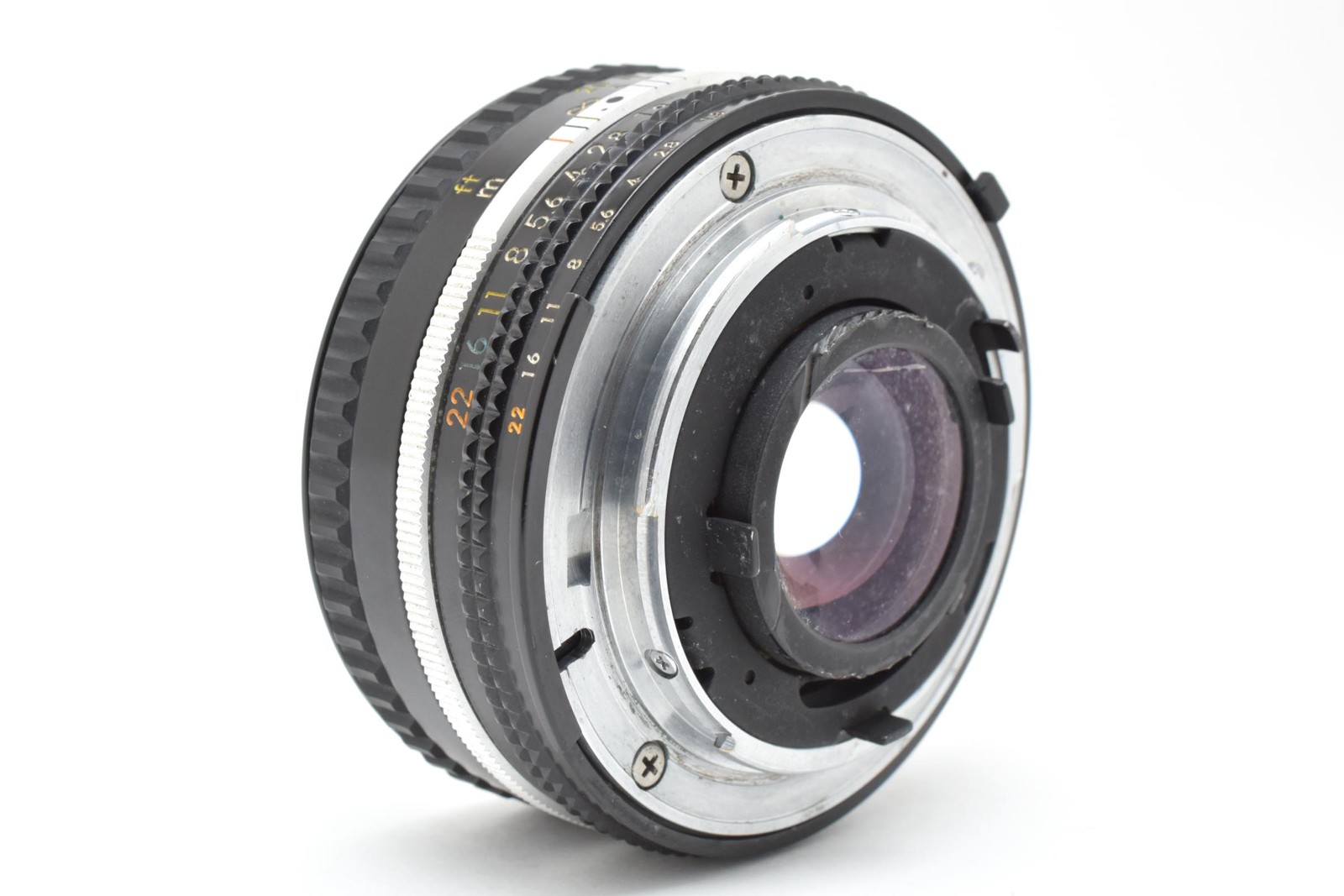 [Exc+5] Nikon Nikkor Ai-s 50mm f/1.8 MF Pancake Prime Lens F Mount From JAPAN