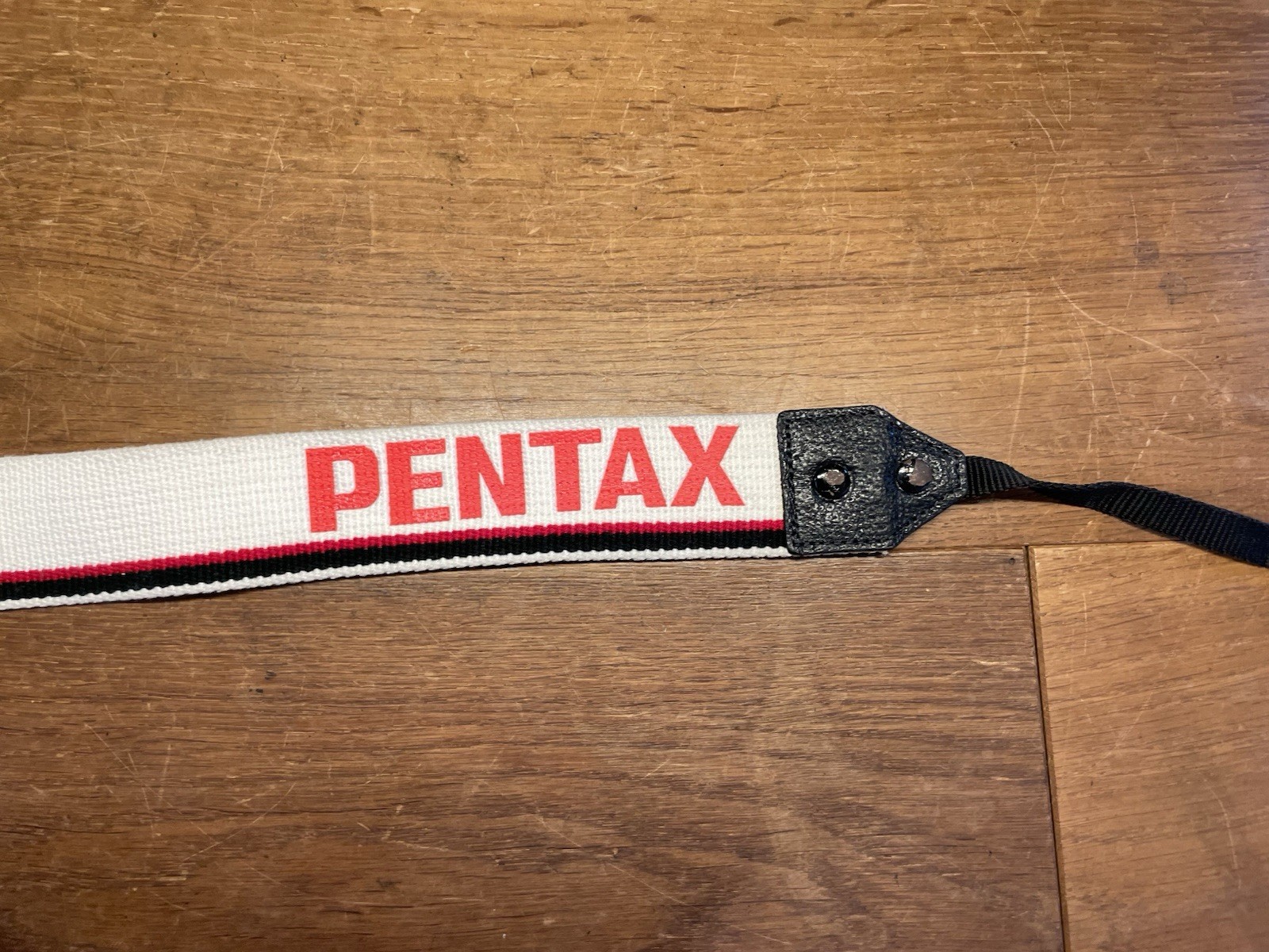 *Near MINT ++* Pentax Wihte & Red Camera Neck Shoulder Strap 4cm From JAPAN