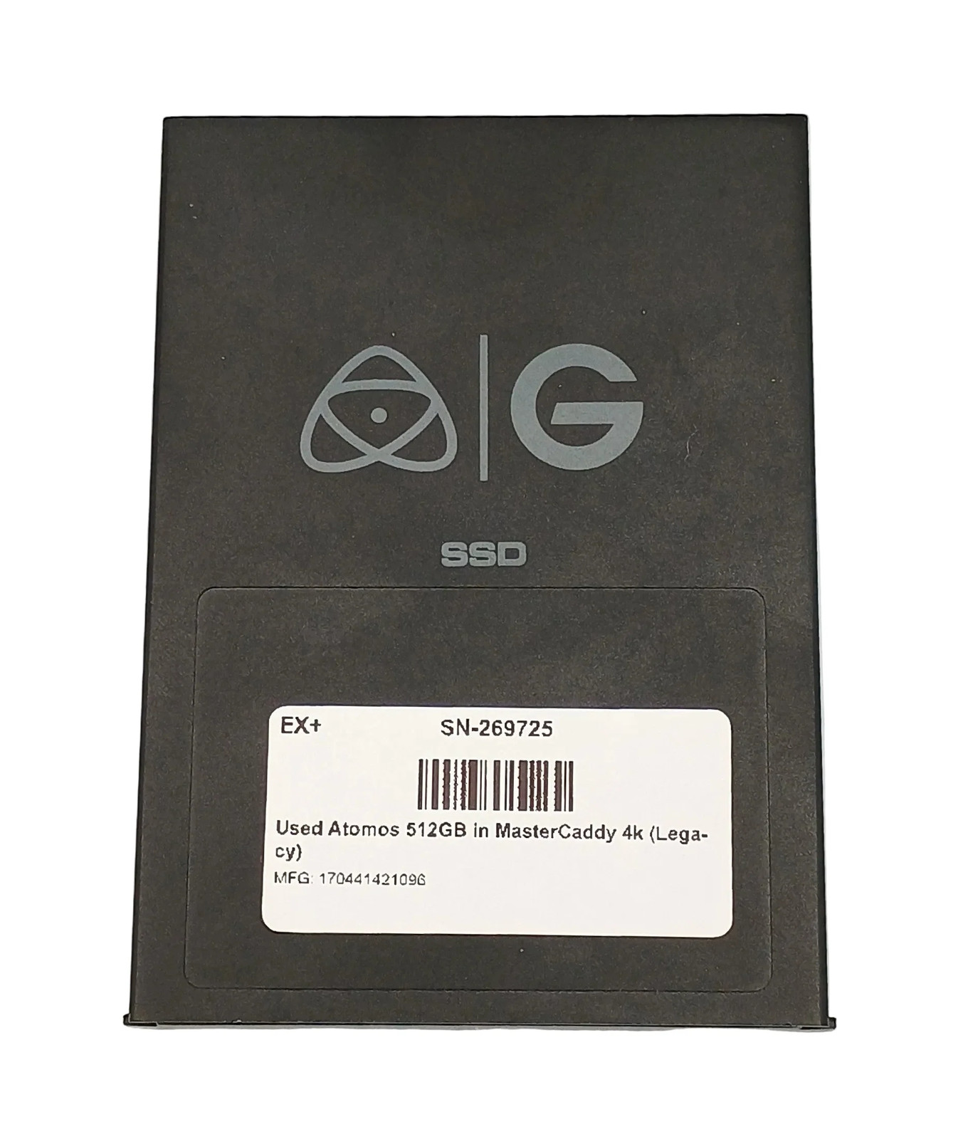 Used Atomos 512GB in MasterCaddy 4k (Legacy)