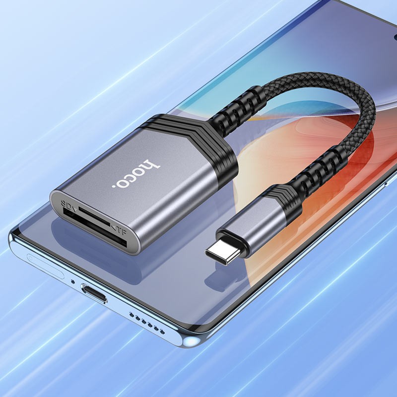Type-C or Lightning Memory Card Reader (SD & MicroSD Card) – NEW