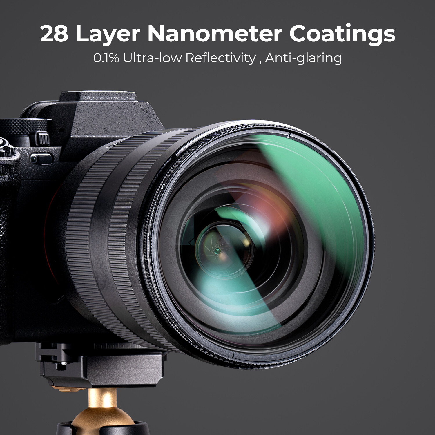 K&F Concept Lens Filter CPL Ultra Low Reflection NANO X 49mm 52mm 67mm 77mm 82mm