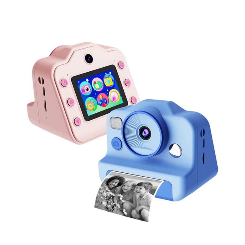 High Definition Digital Camera Instants Thermals Print Double Lens Technology