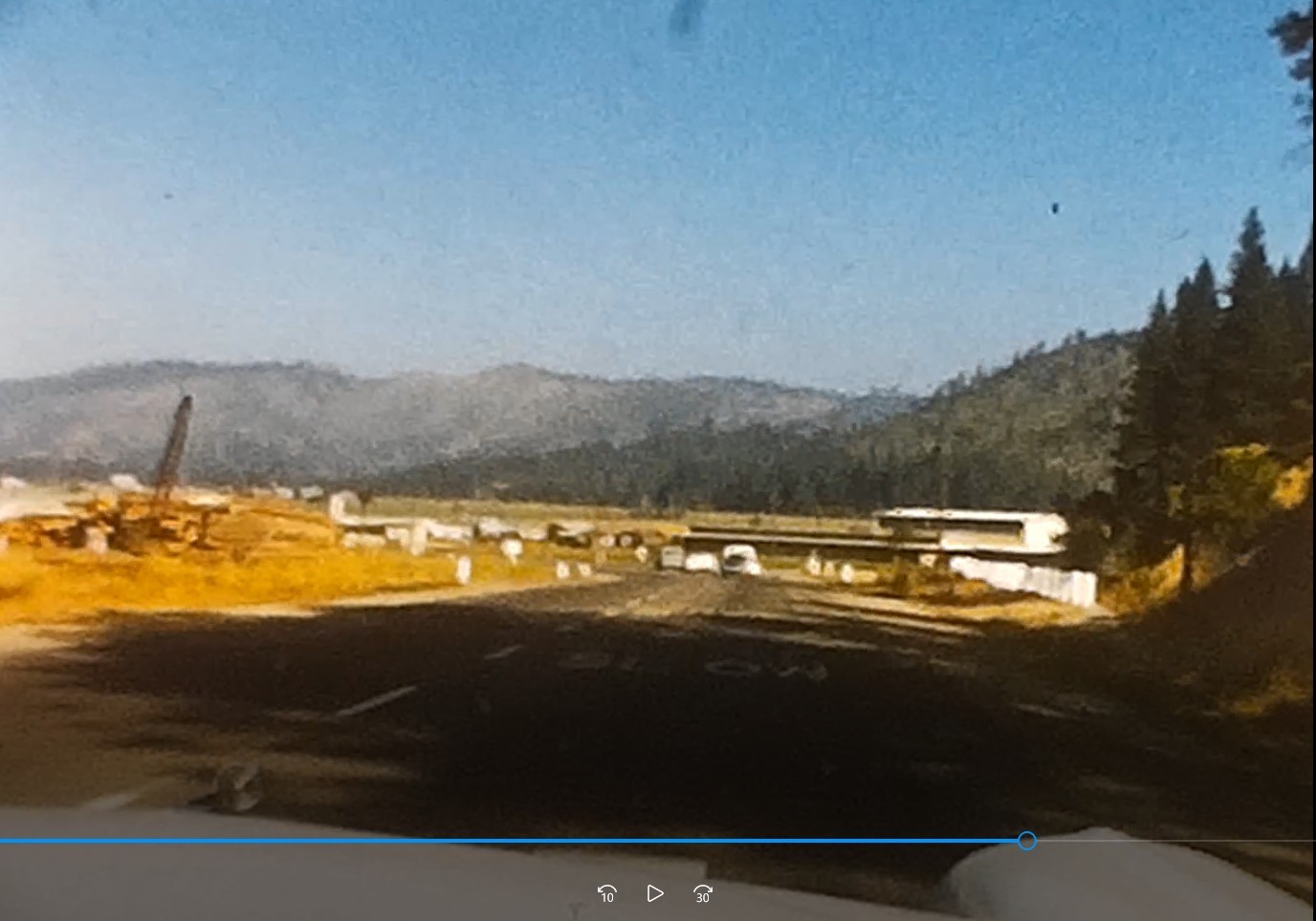 CALIFORNIA 1950S AUTO TRIP PLUMAS COUNTY AREA CA 8MM HOME Movie Film Reel C415