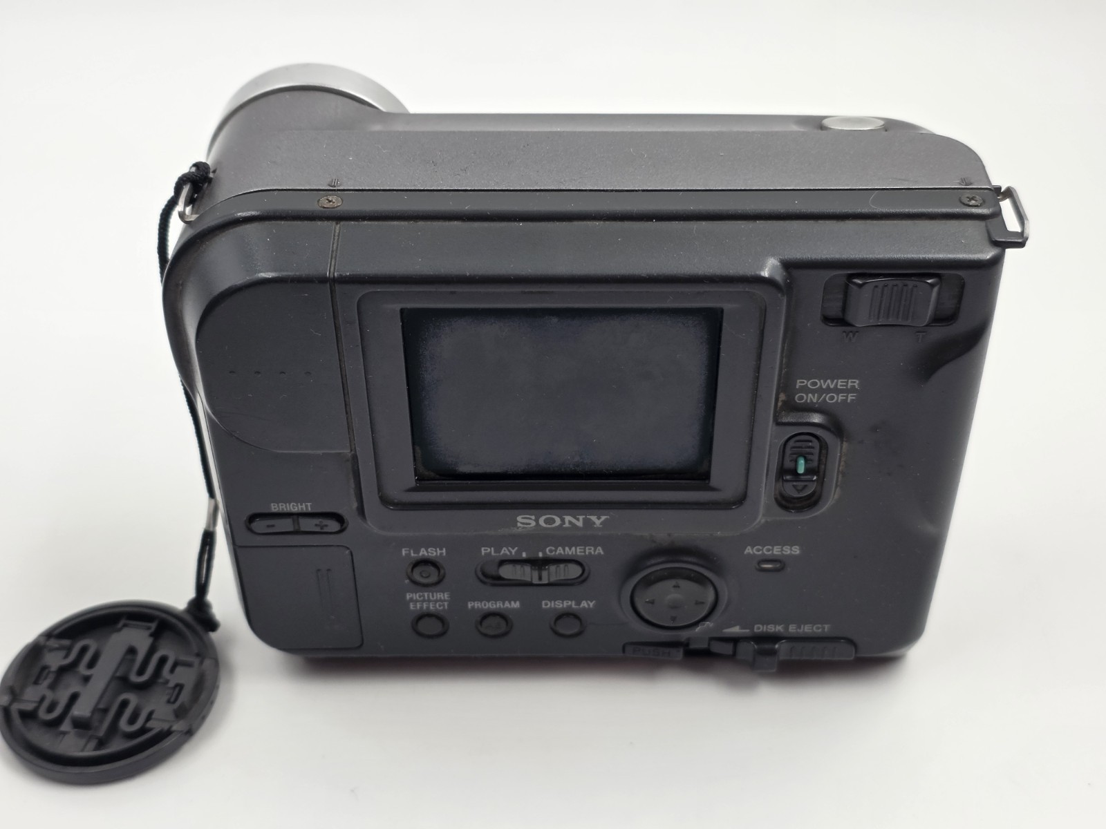 Sony Mavica MVC-FD73 Digital Camera 10x Optical Zoom Battery, Charger, Case