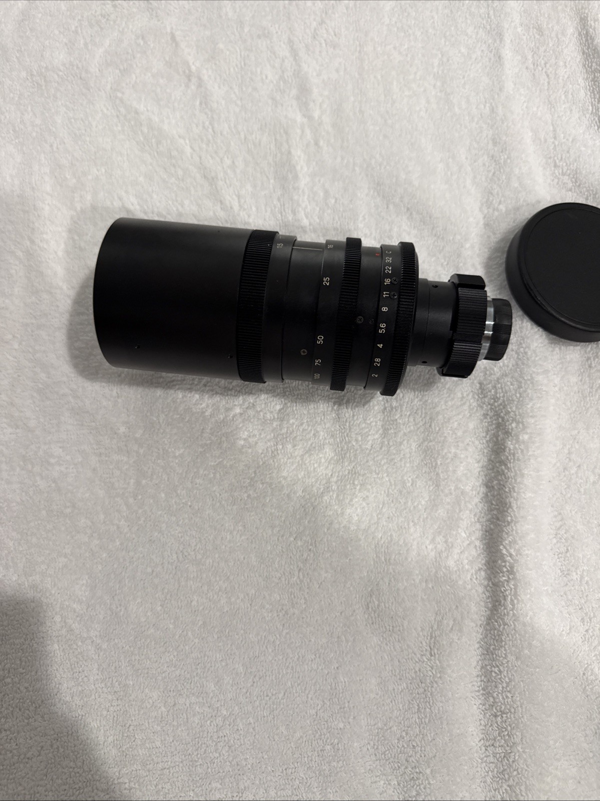 Super 16 Zoom Camera Lens, 16-160mm FL, Constant f/2, C-Mount