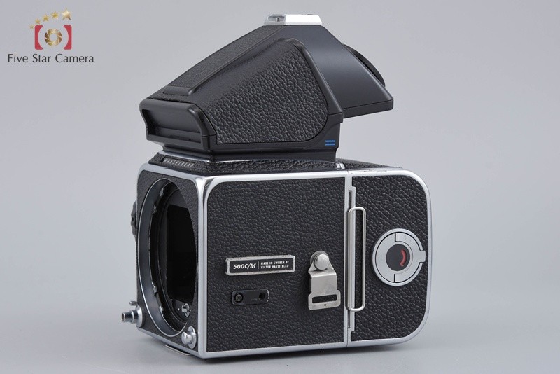 Hasselblad 500C/M Chrome Medium Format SLR Film Camera + PM5 Prism Viewfinder