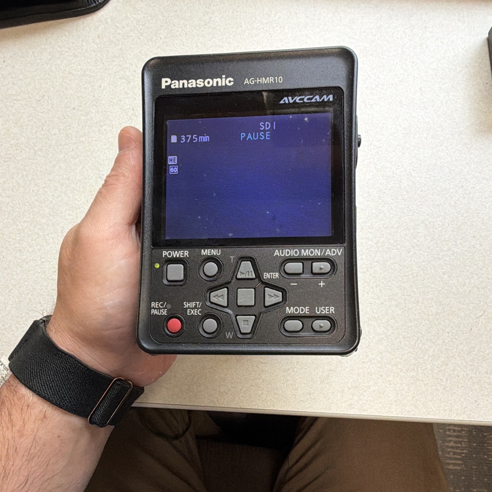 Panasonic AVCCAM AG-HMR10 Video Recorder HD-SDI HDMI USB 2.0 LCD