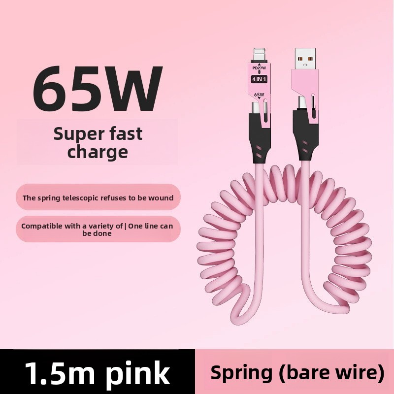 65W Fast Charging USB Type C Wall Charger For Samsung Google iPhone Motorola