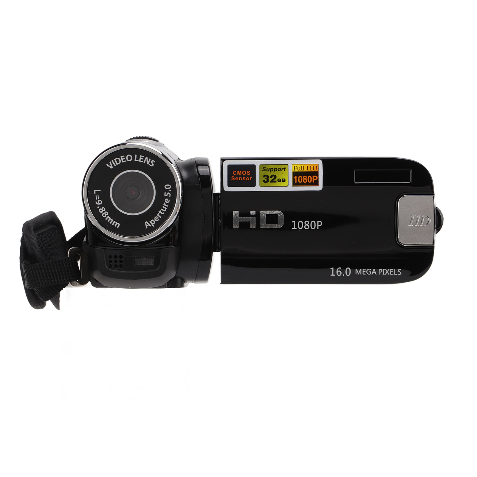 Handheld Video Camcorder 16X Zoom 4K Video Camera Recorder For Outdoor Adventure