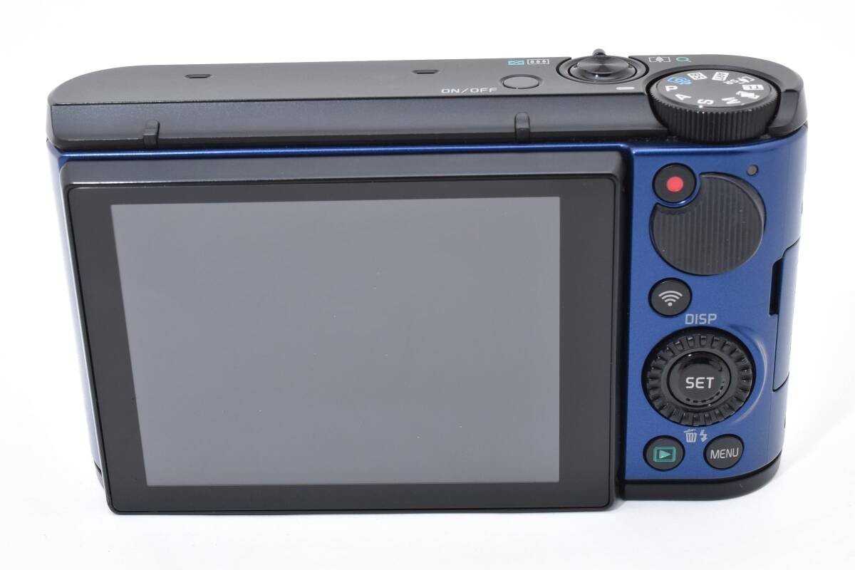 CASIO HIGH SPEED EXILIM EX-ZR1600 Compact Digital Camera Blue Fast Shipping
