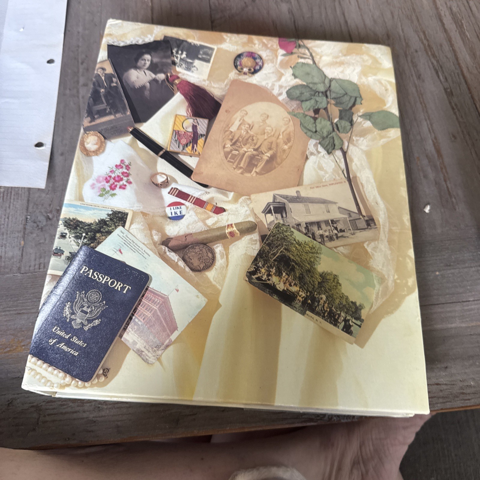 Traveler’s/ Family Photo Album Holds 330+ Photos with Indexing Tabs 55 Inserts.