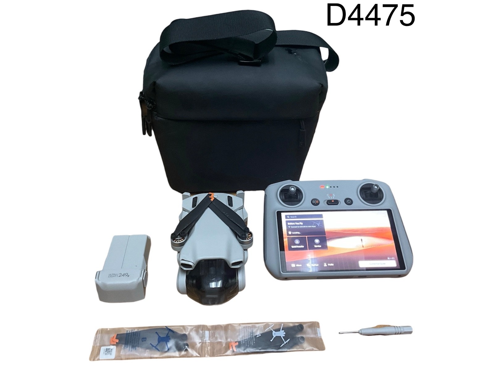 DJI Mini 3 Quadcopter Camera Drone with DJI RC Remote Controller (Ready To Fly)