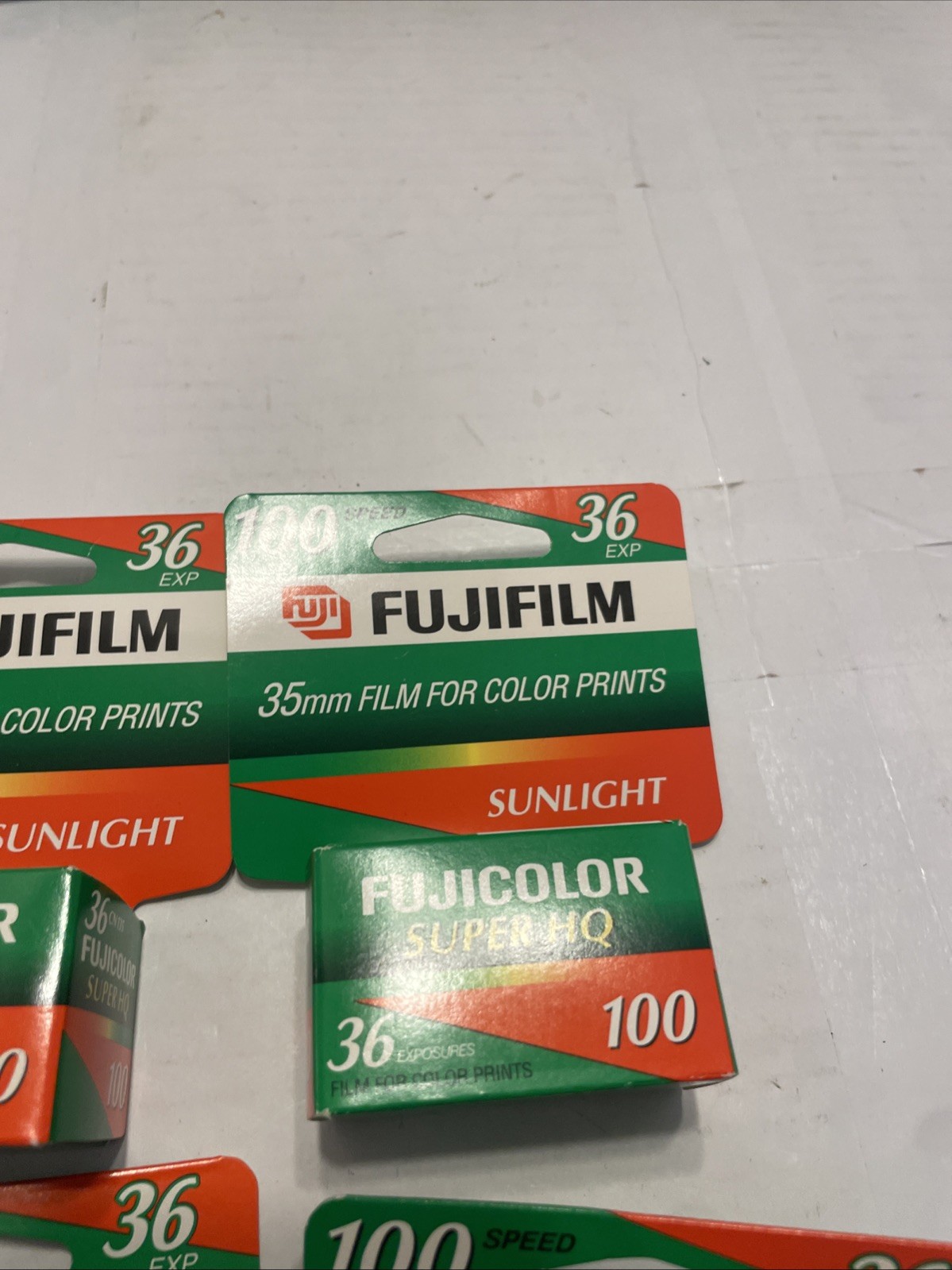 FUJIFILM 100 Speed 35mm 36 Expired super HQ Digital Film Sunlight Lot Of 4 Lot 2