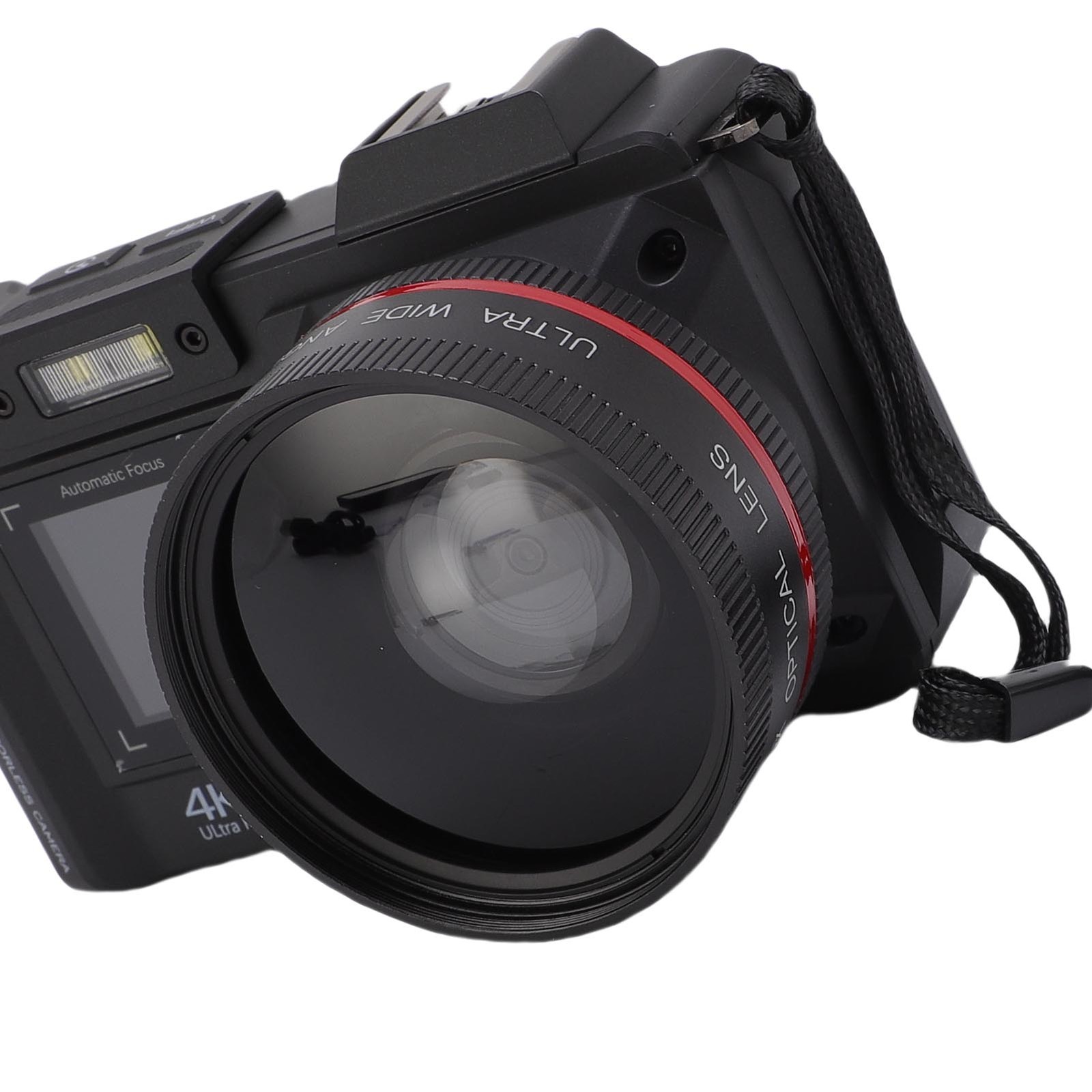 Digital Camera 4K 70MP 50X Zoom Auto Focus Wide Angle F1.8 DSLR Camera With OXZD
