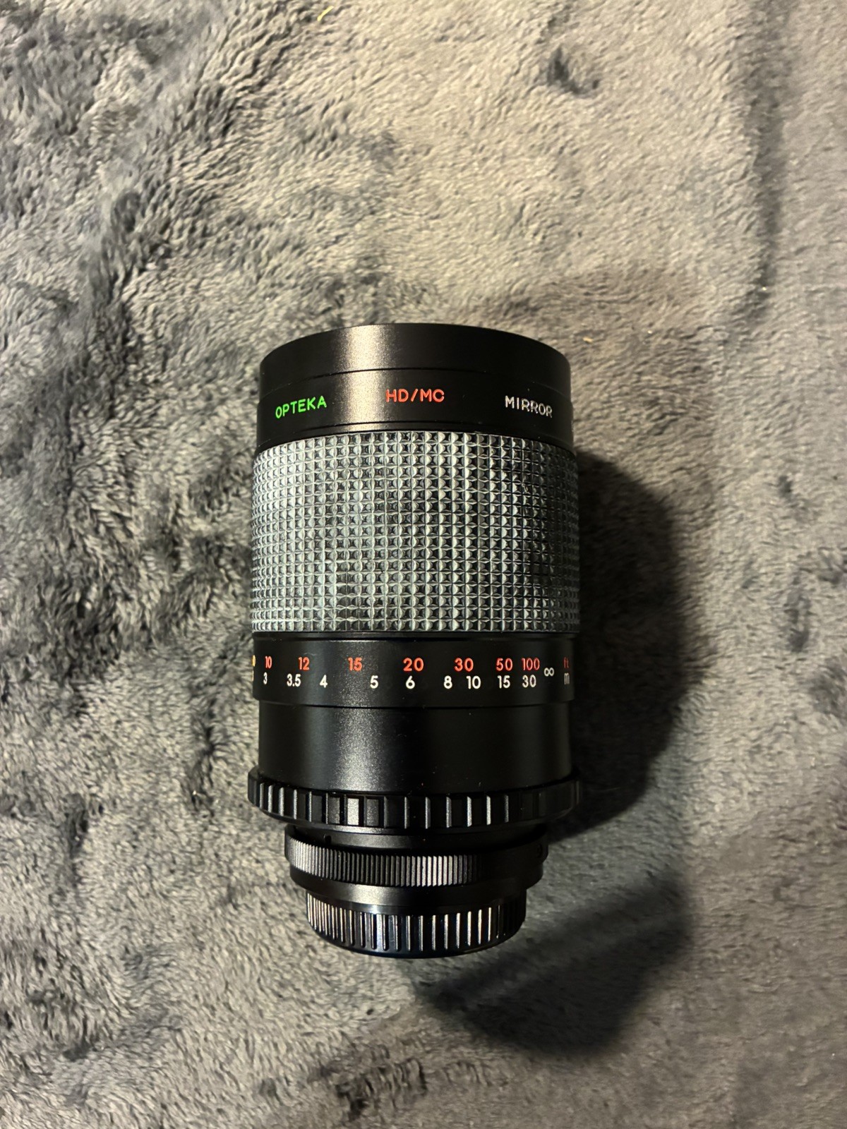 Opteka Manual 500mm f/8 HD Telephoto Mirror Lens T-Mount
