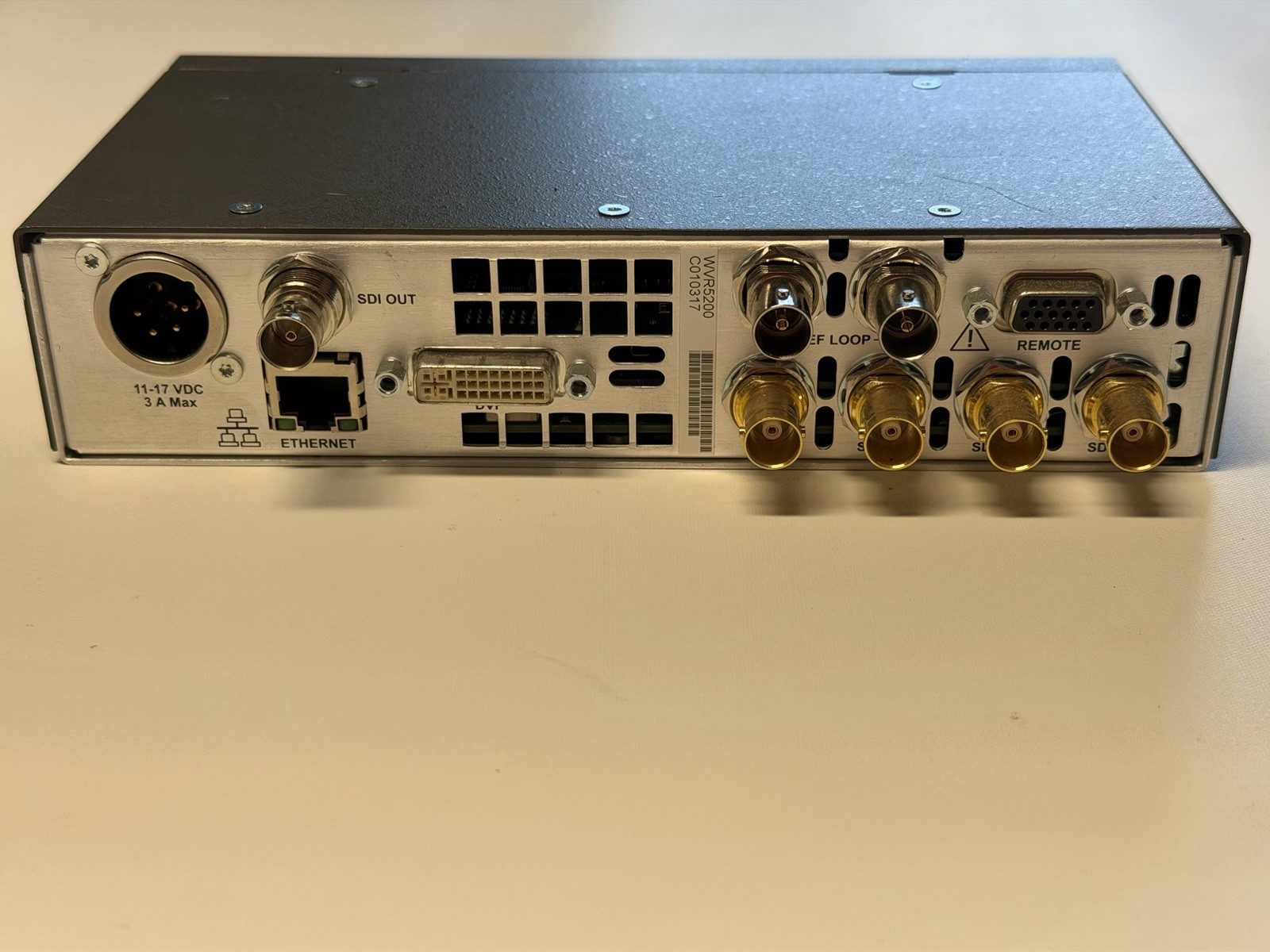 Tektronix WVR5200 HD/SD/SDI Multiformat Waveform Rasterizer – OPT STD -USED-Read