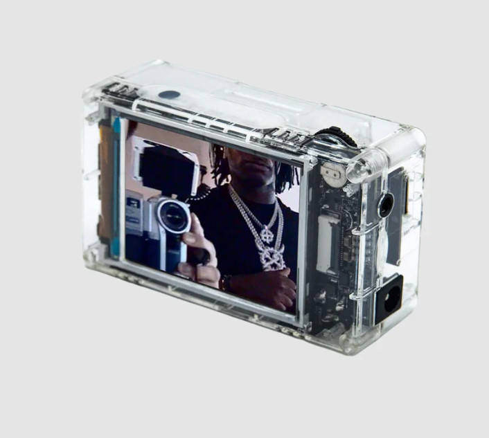 Inviz Clear PowerPlay ImmersionRC SEALED Transparent DV Monitor HDMI USB-C Y2K