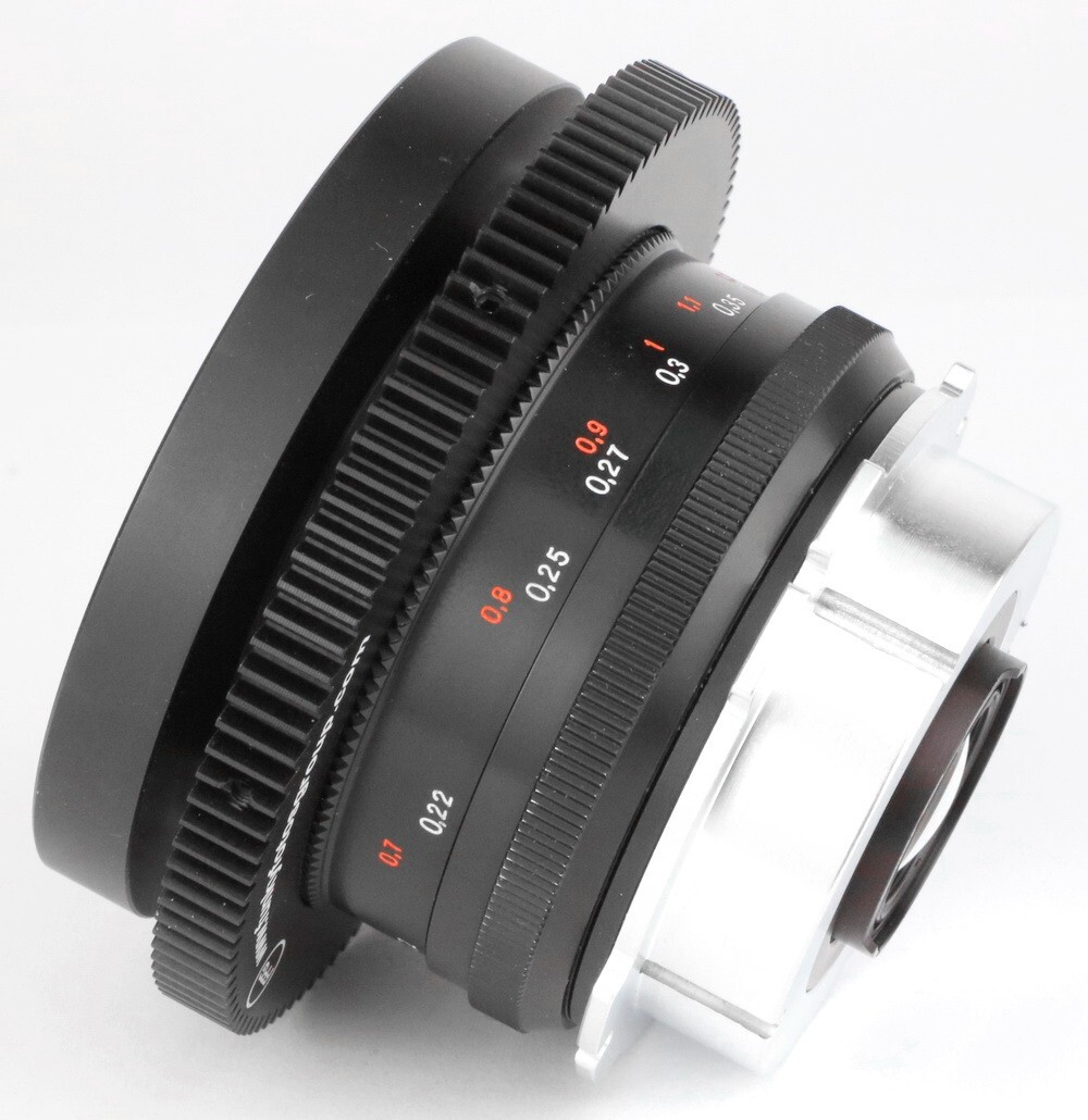 Carl ZEISS Jena Flektogon 35 35mm f/2.8 ‘black’ lens w/ ARRI Arriflex PL mount