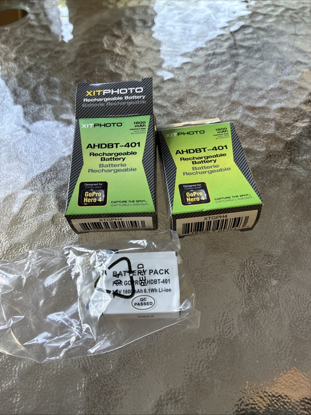 Go Pro Hero 4 Rechargeable Batteries
