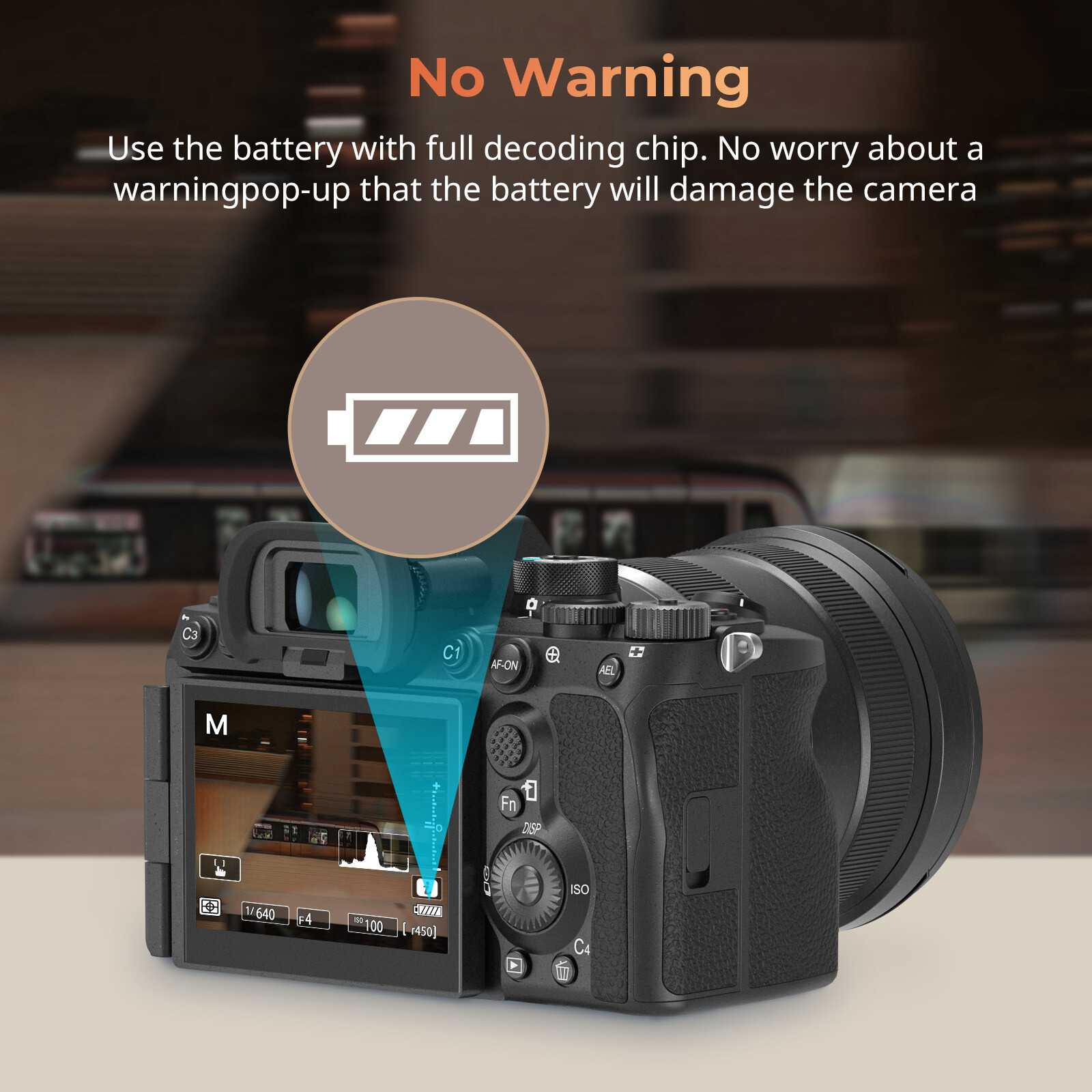 SmallRig 1250mAh USB-C Battery for EN-EL25 for Nikon Z30/Z50/Z fc Camera