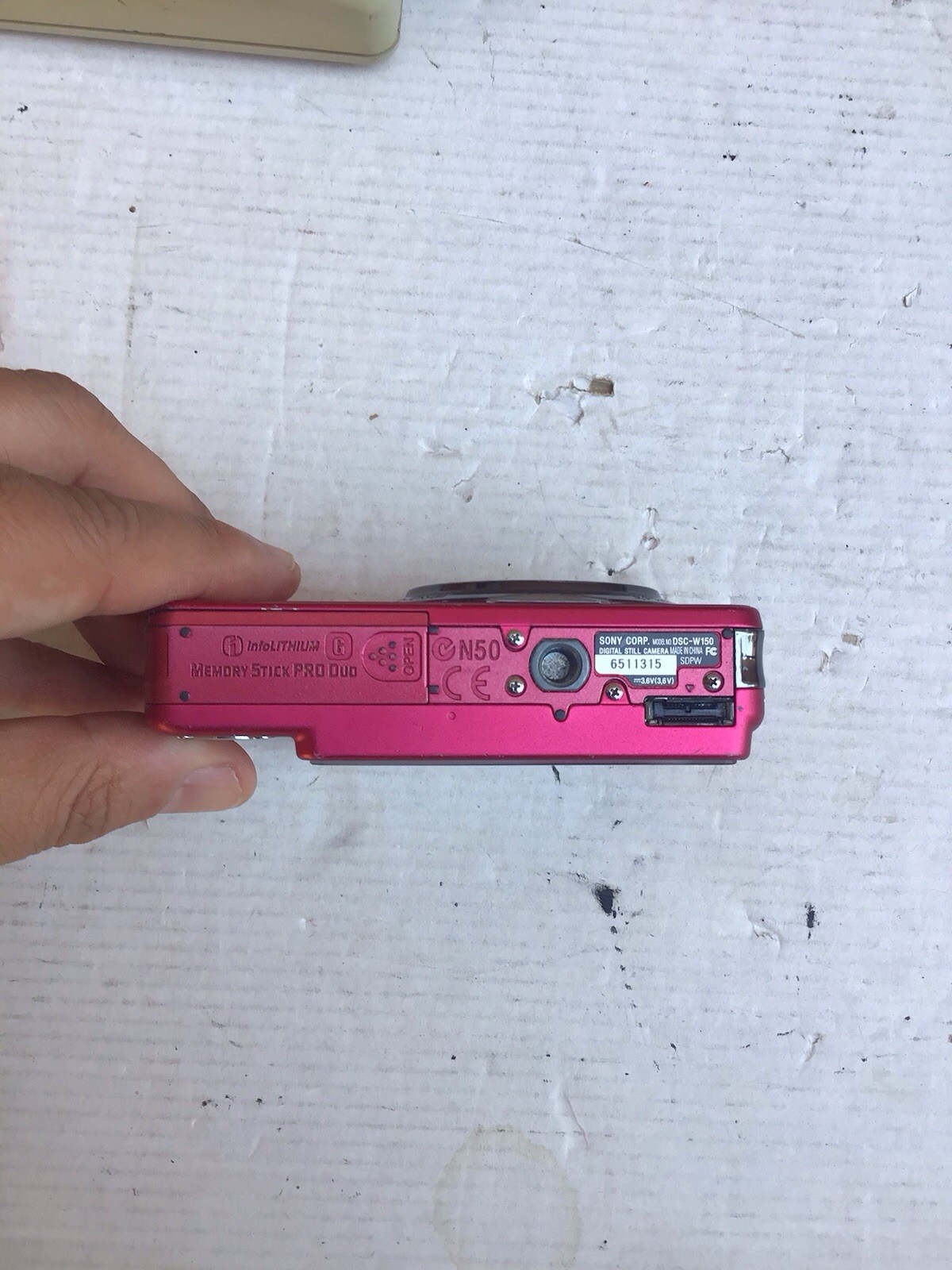 SAMSUNG DV300GF & SONY DSC-W150 RED COLOR UNTESTED SOLD AS-IS NO RETURN