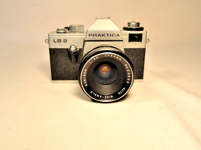 Praktica LB 2 Film Camera Auto Wide Angle Samigon lens 1:2.8 35mm – PENTACON