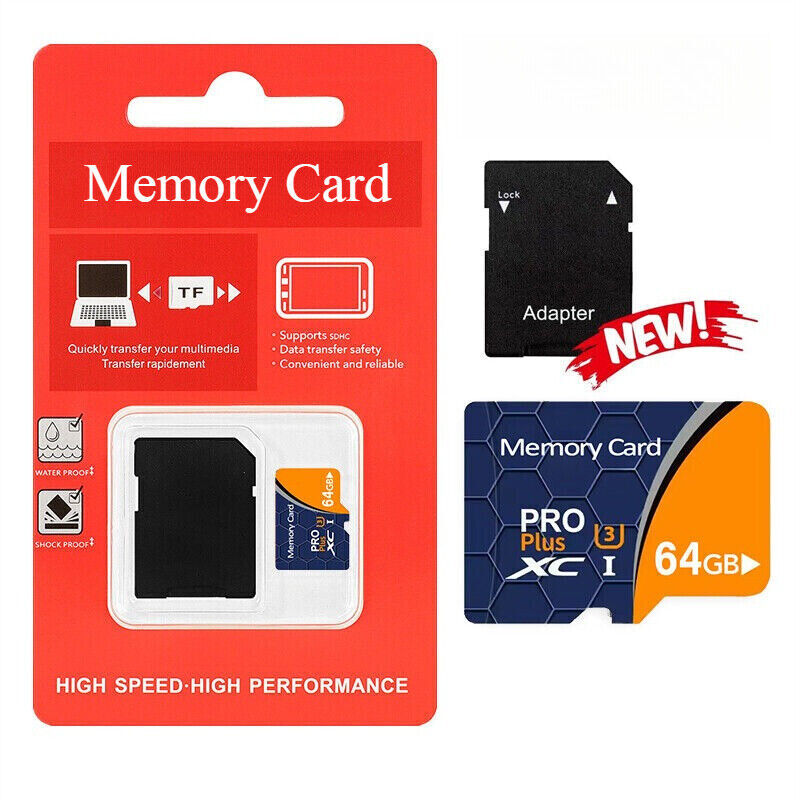 256GB 1TB Micro SD Card Memory Card TF Card with Free Adapter High Speed LOT
