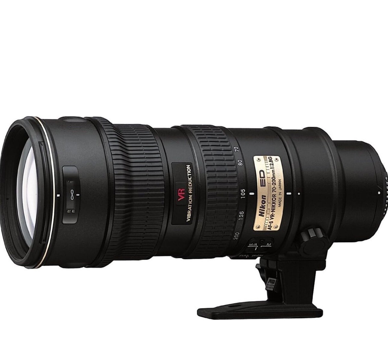 Zoom Ring Rubber Cover Grip For Nikon AF-S Nikkor 70-200mm F2.8 VR 1 Lens
