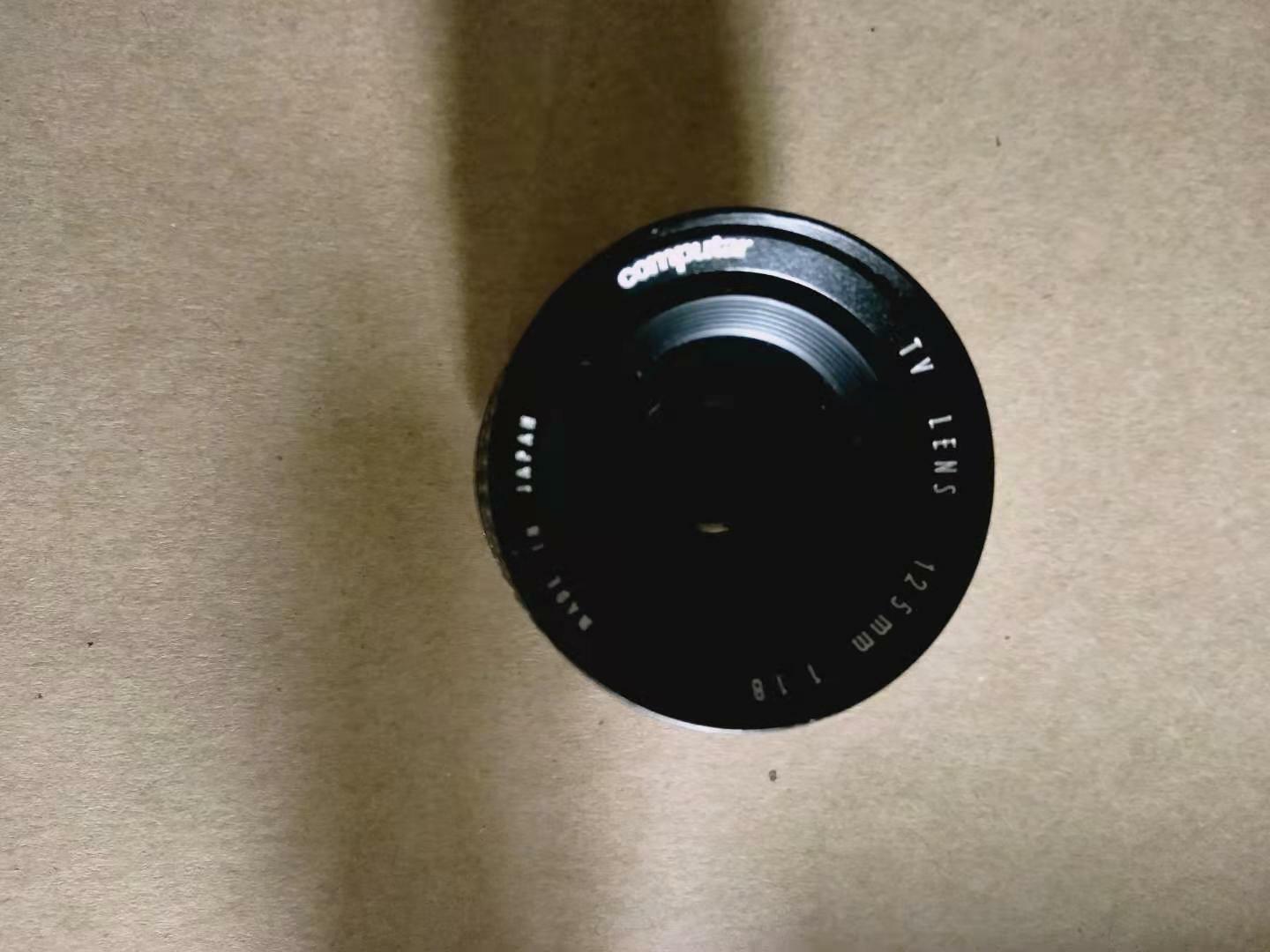 COMPUTAR TV lens 12.5mm 1:1.8 Made in Japan