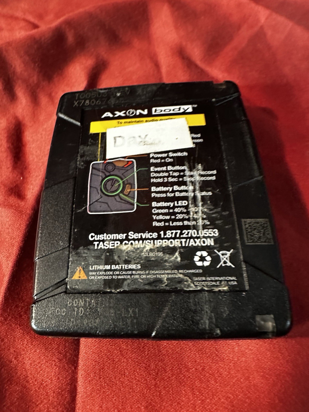 axon body camera