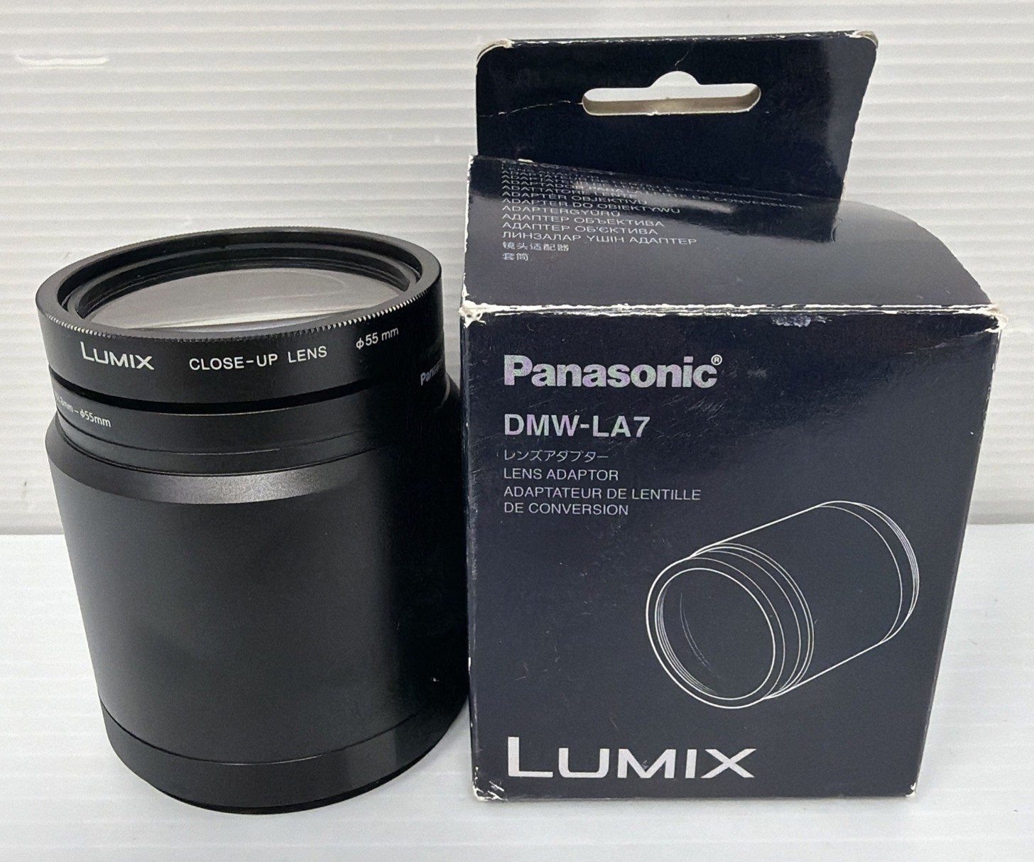 Panasonic Lens Adapter DMW-LA7 In Original Box, Tested And Working Clean