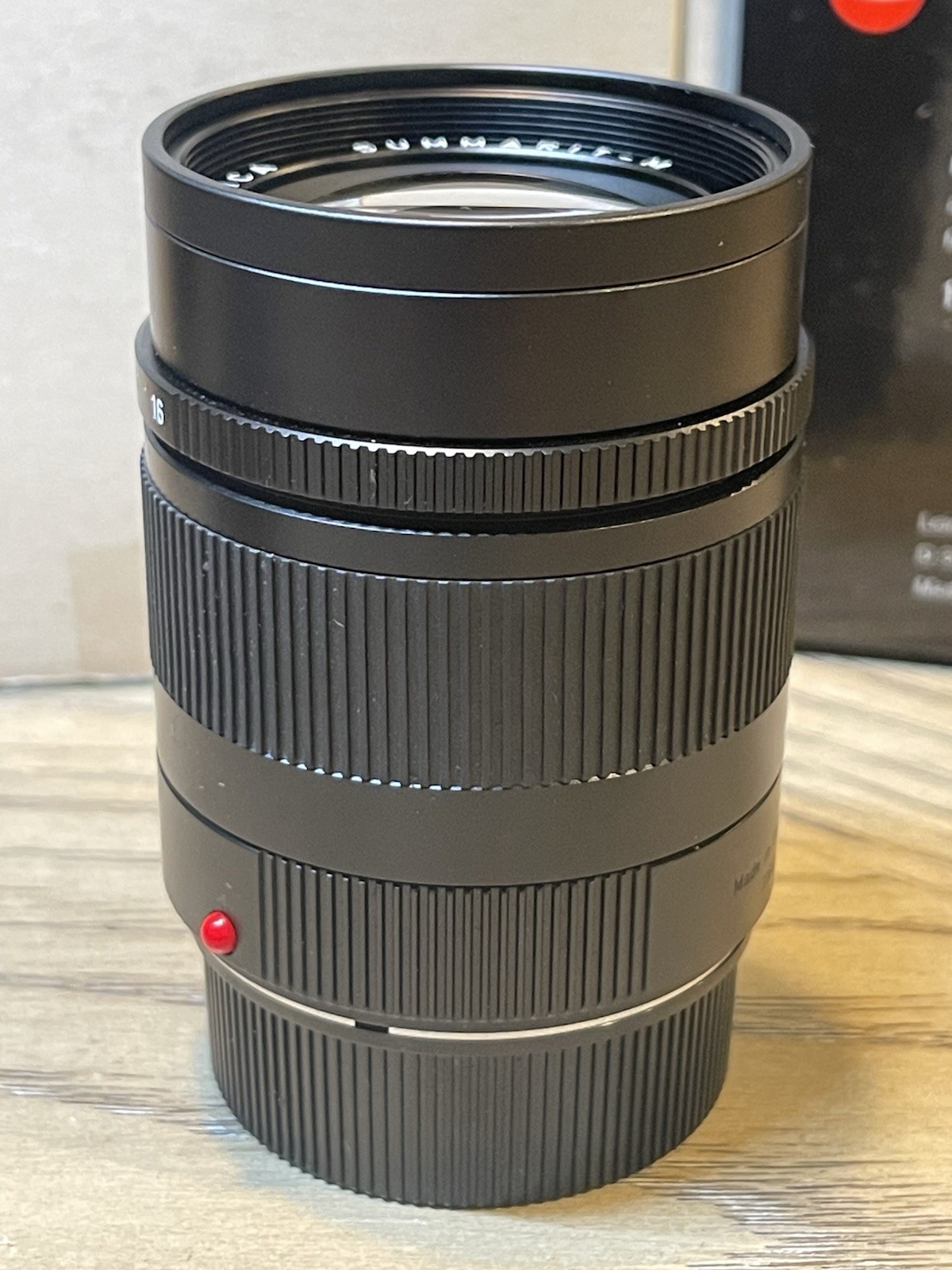 [Open Box] Leica 90mm f2.5 Summarit-M E46 6-Bit Lens #11646 Boston Seller