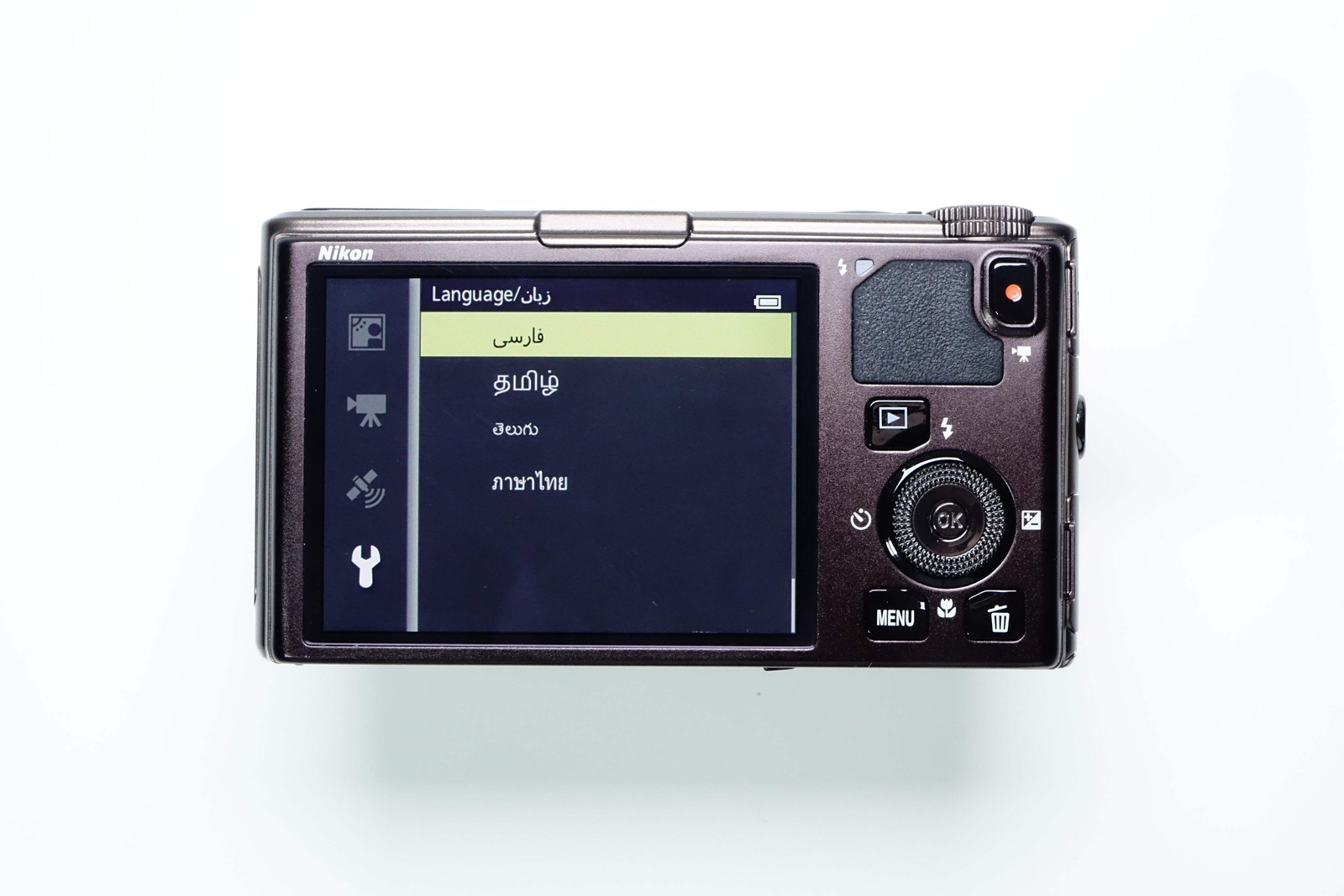 Nikon Coolpix S9500 Brown Compact + Case, 8GB SD – 12 MONTH WARRANTY