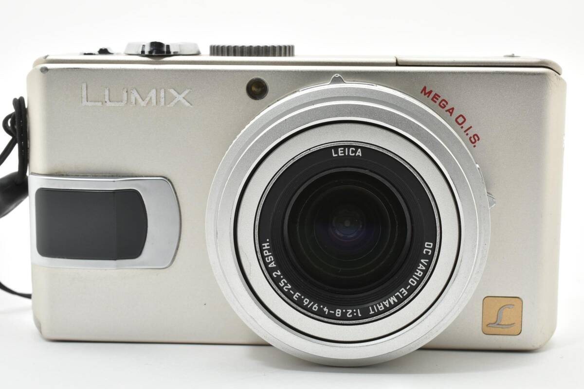 Panasonic LUMIX DMC-LX1 Silver Digital Camera 8.4MP 4x Zoom ISO 80-400 RAW
