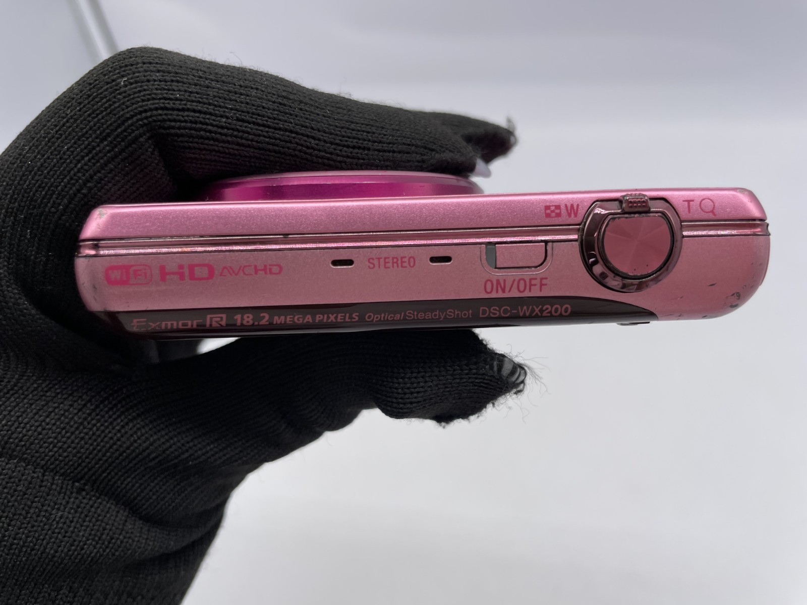 READ English OK Excellent Sony Cyber-shot DSC-WX200 pink Digital Camera 3687