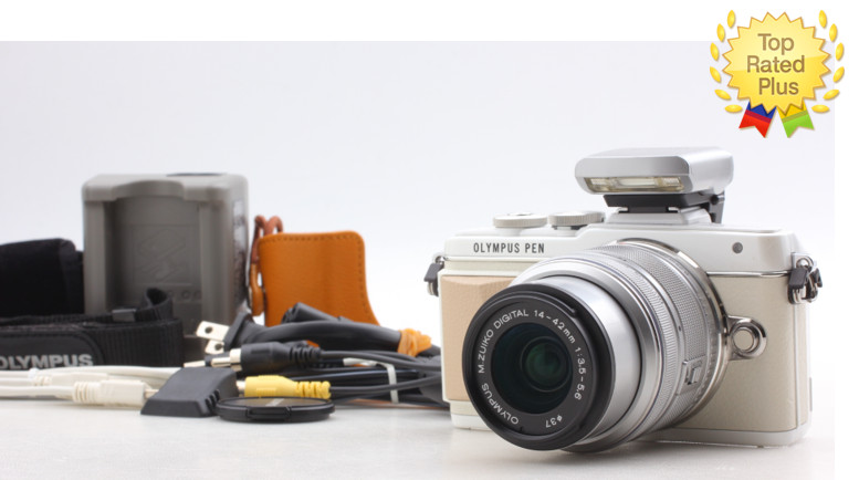 🎦 4,030 Shots [N MINT] OLYMPUS PEN Lite E-PL7 14-42mm Mirrorless Digital JAPAN