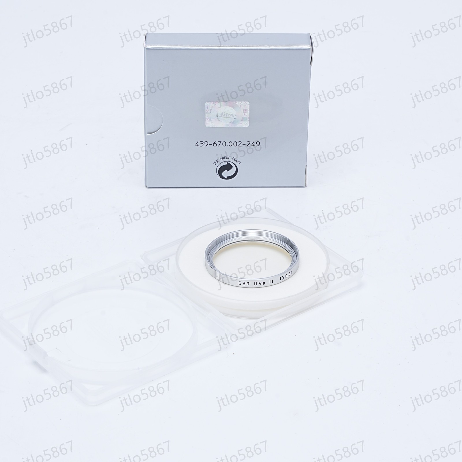 NEW For Leica UV Filter UVa II E39 Silver #13031 US STOCK