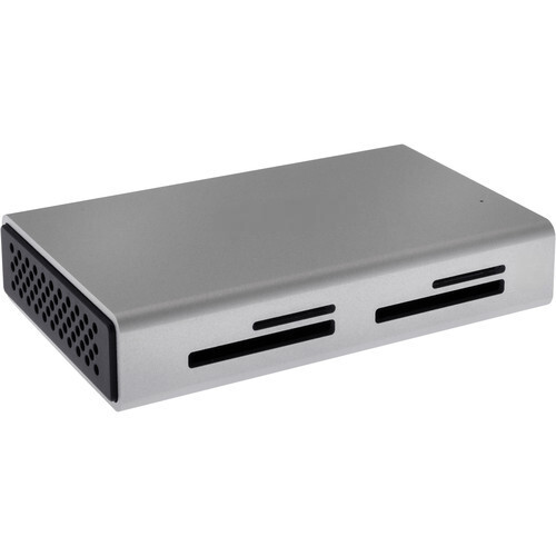 XCELLON 4-Slot Pro USB 3.1 Gen 2 Type-C Card Reader CFast 2.0 & UHS-II SD