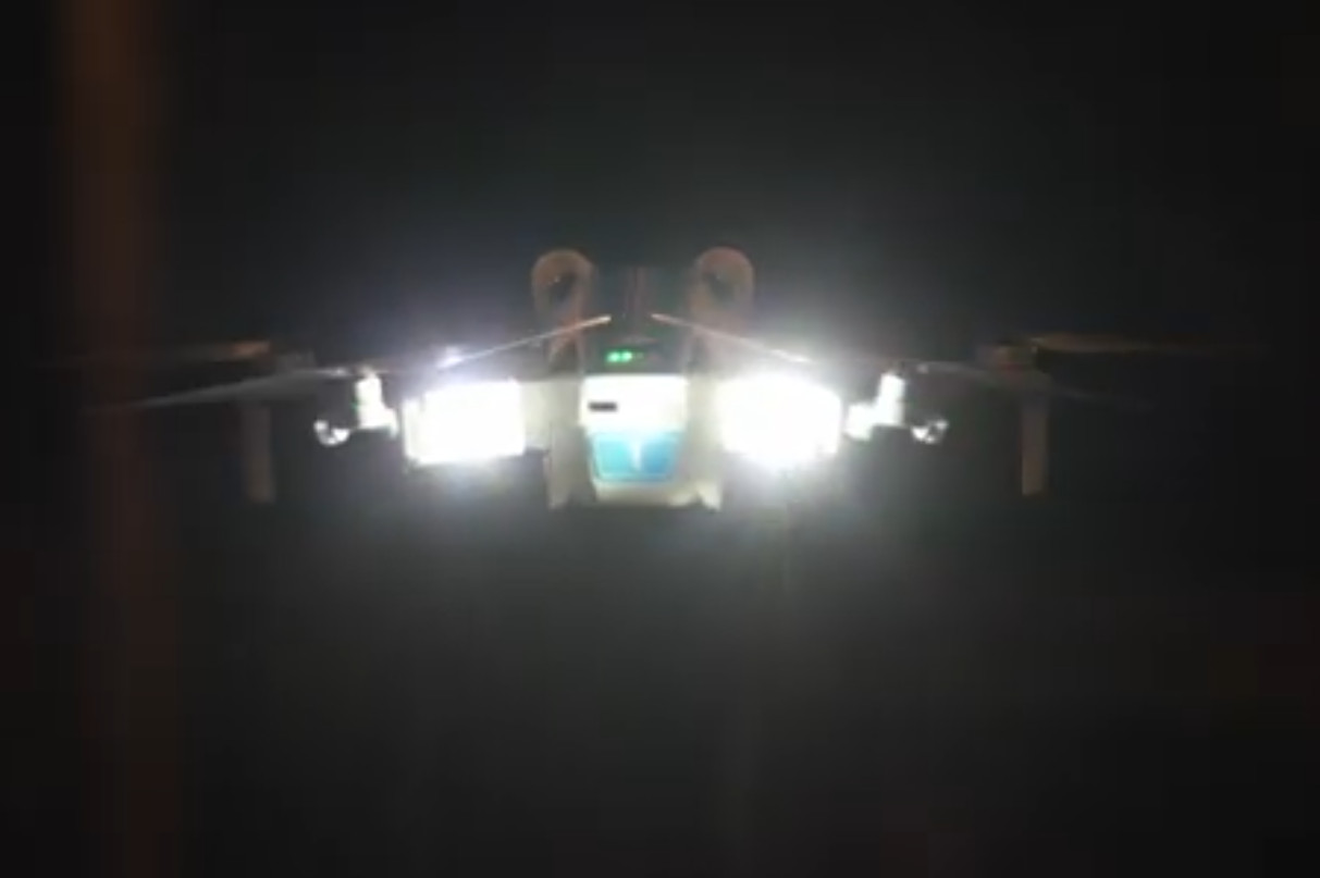 MICRO MULTI COLOR (WHITE RED GREEN BLUE) DRONE STROBE NAVIGATION LIGHT