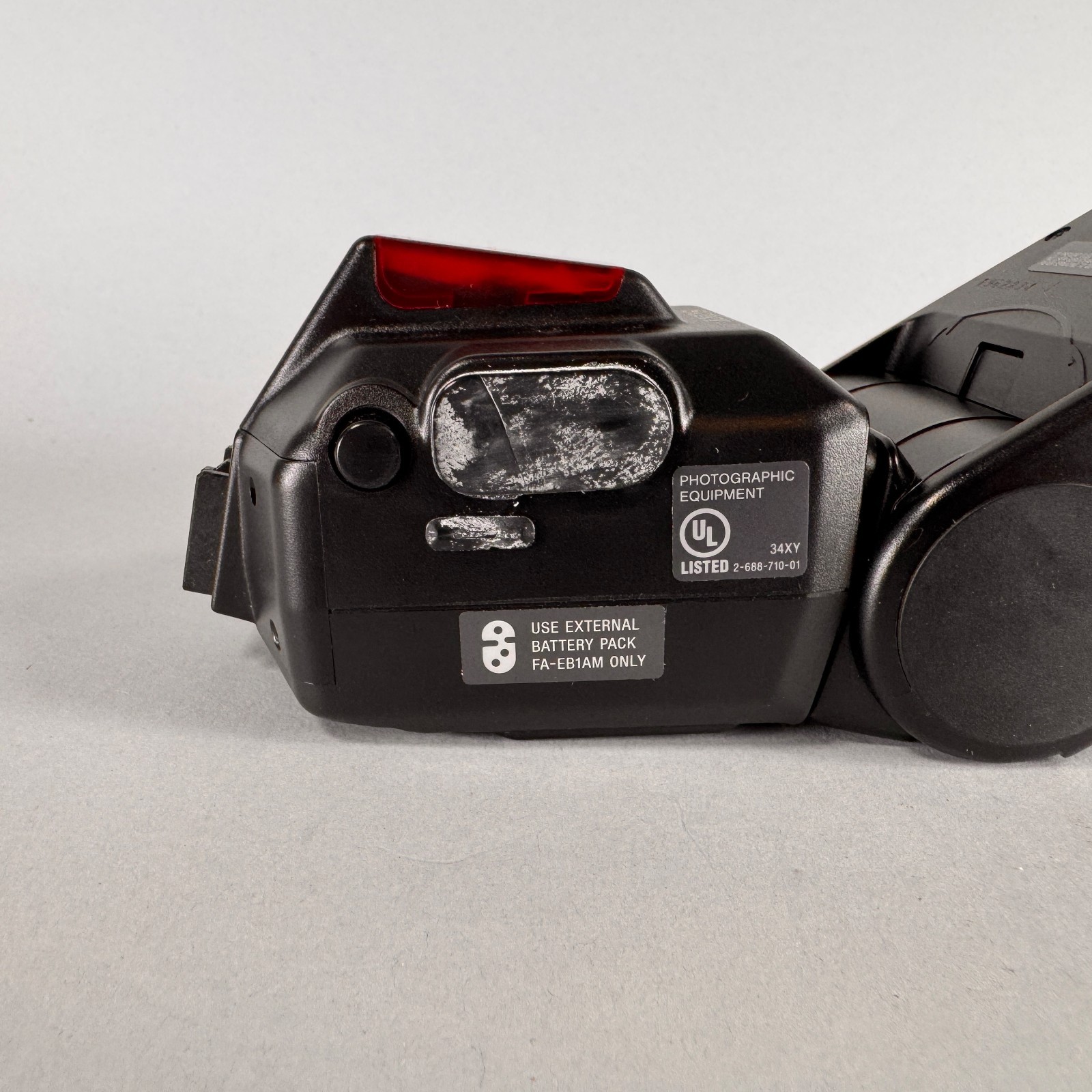 Sony HVL-F56AM Flash Shoe Mount A-DSLR External Flash Working EUC Ships Free