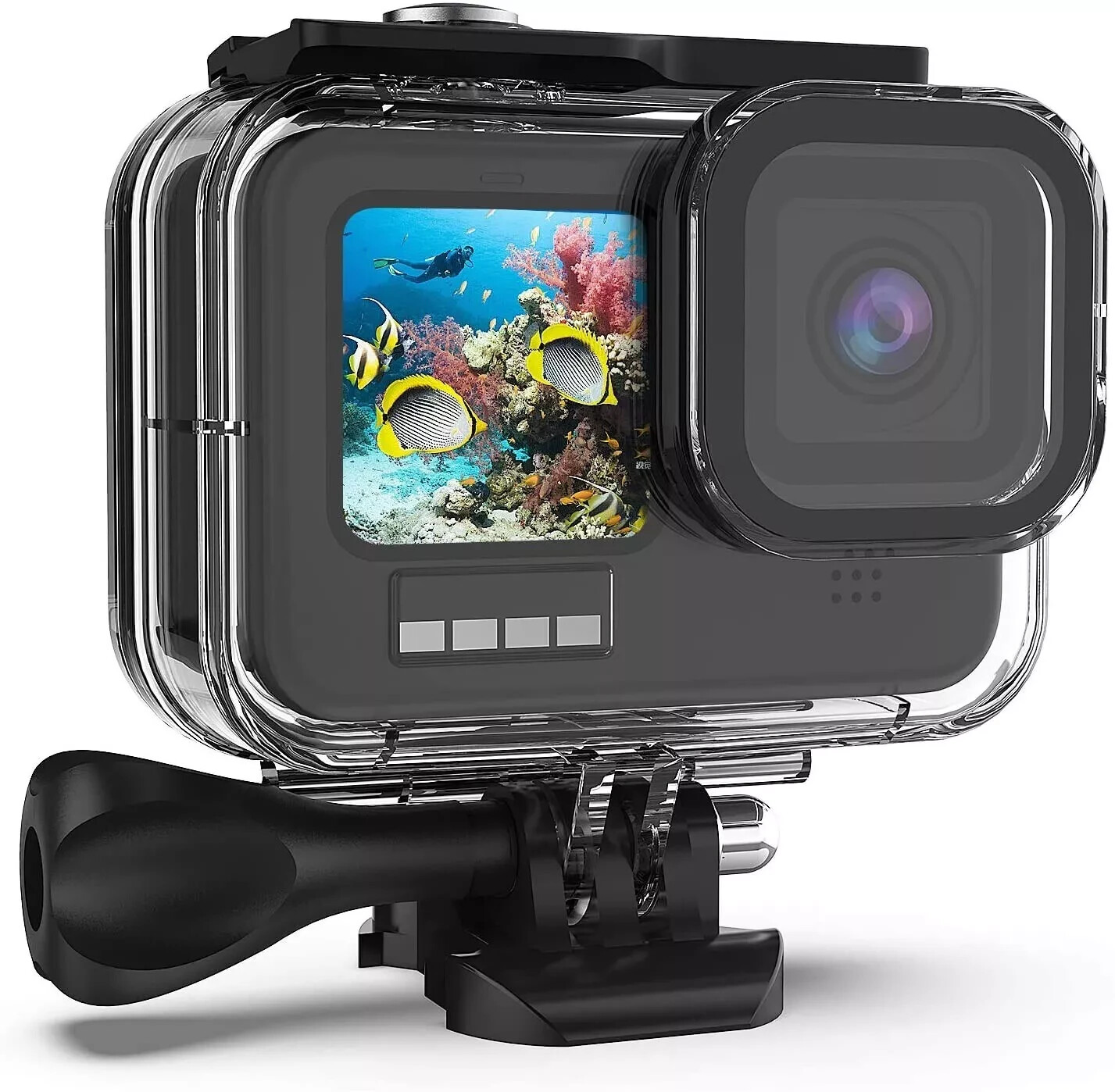 For Gopro 12, 11 ,10, 9 Waterproof Dive Case Diving Protect Underwater Durable