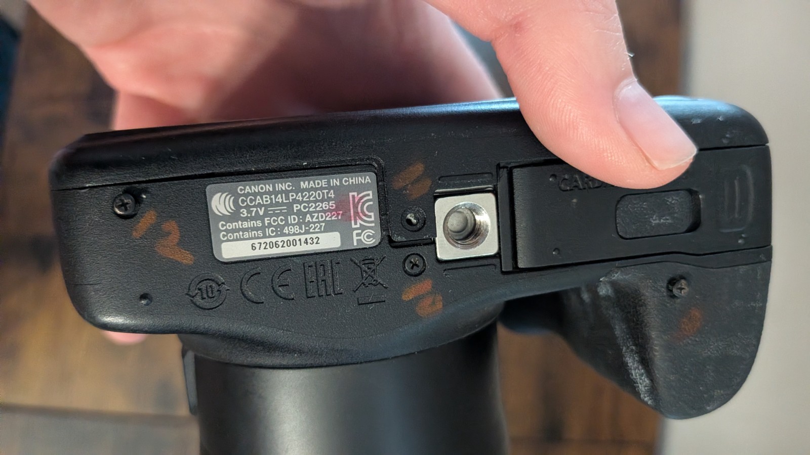 Canon PowerShot SX540 HS 20.3MP Compact Digital Camera NO BATTERY. READ.