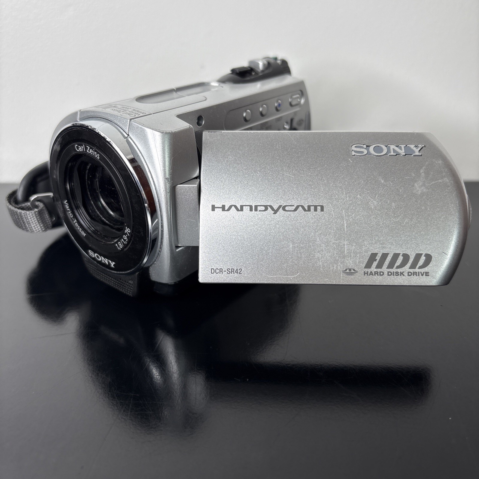 Sony Handycam DCR-SR42 (Silver) 30GB Camcorder w/ Two Batteries | Two Chargers