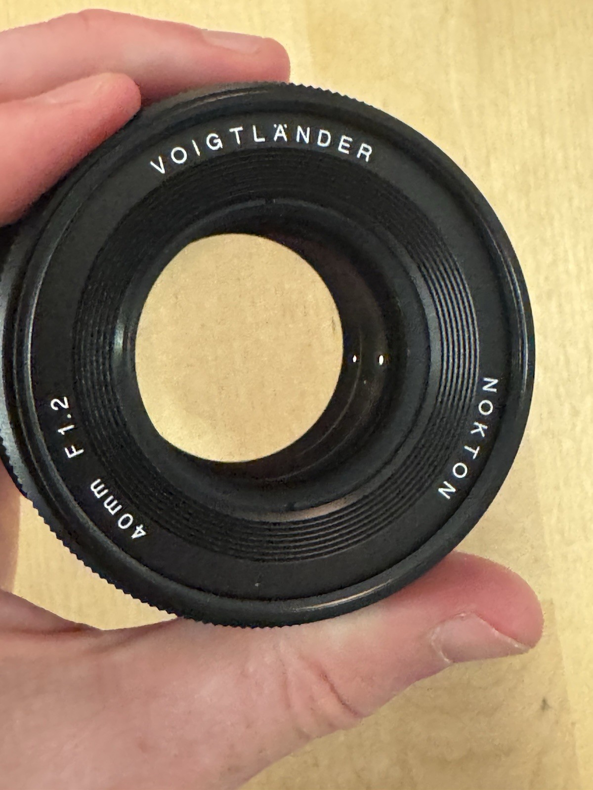 Voigtlander NOKTON 40mm f/1.2 – Nikon Z-Mount – USA – 1/4 GlimmerGlass Filter