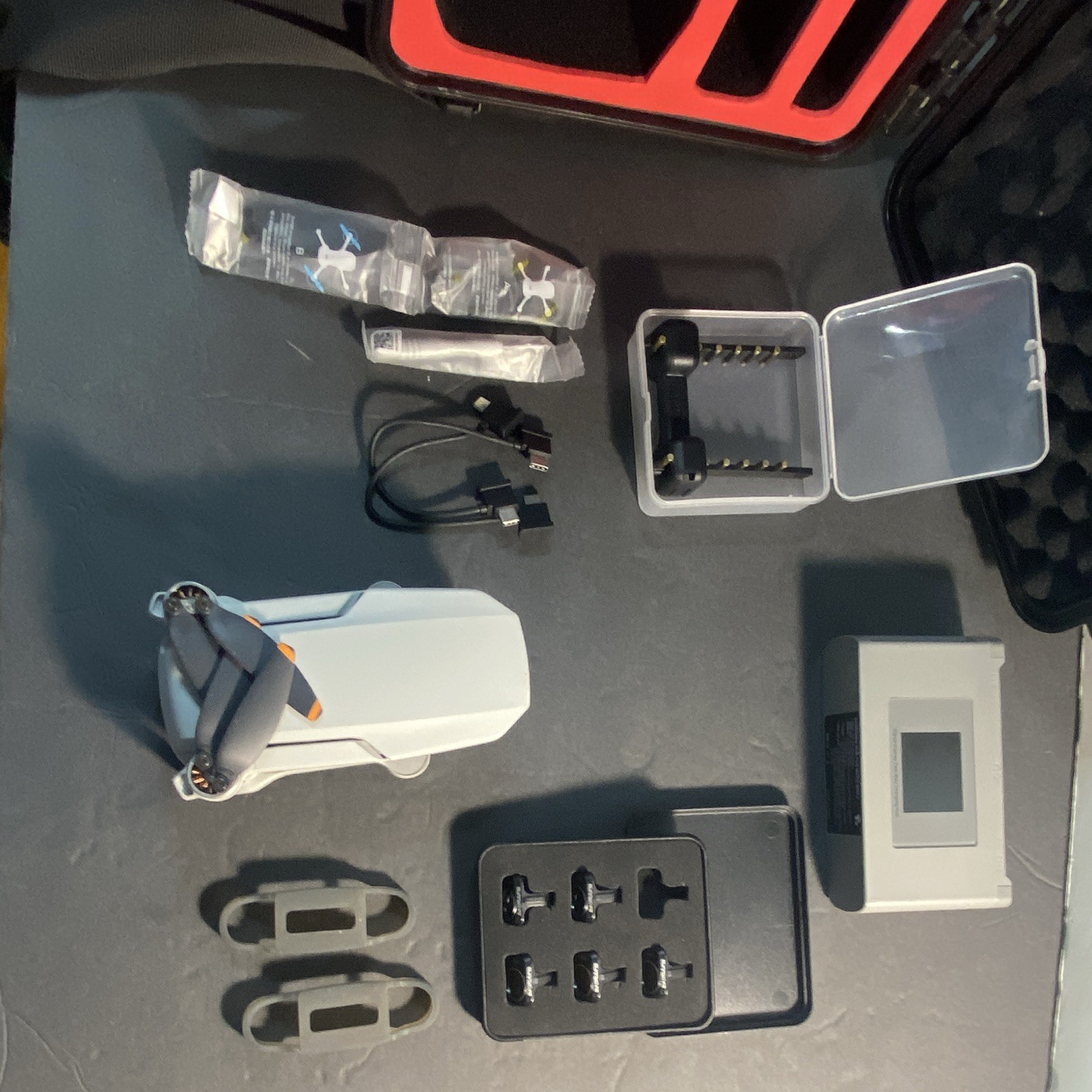 Dji Mini 2 With Signal Range Extenders, 6 Density Lens, 1 Battery, Charger