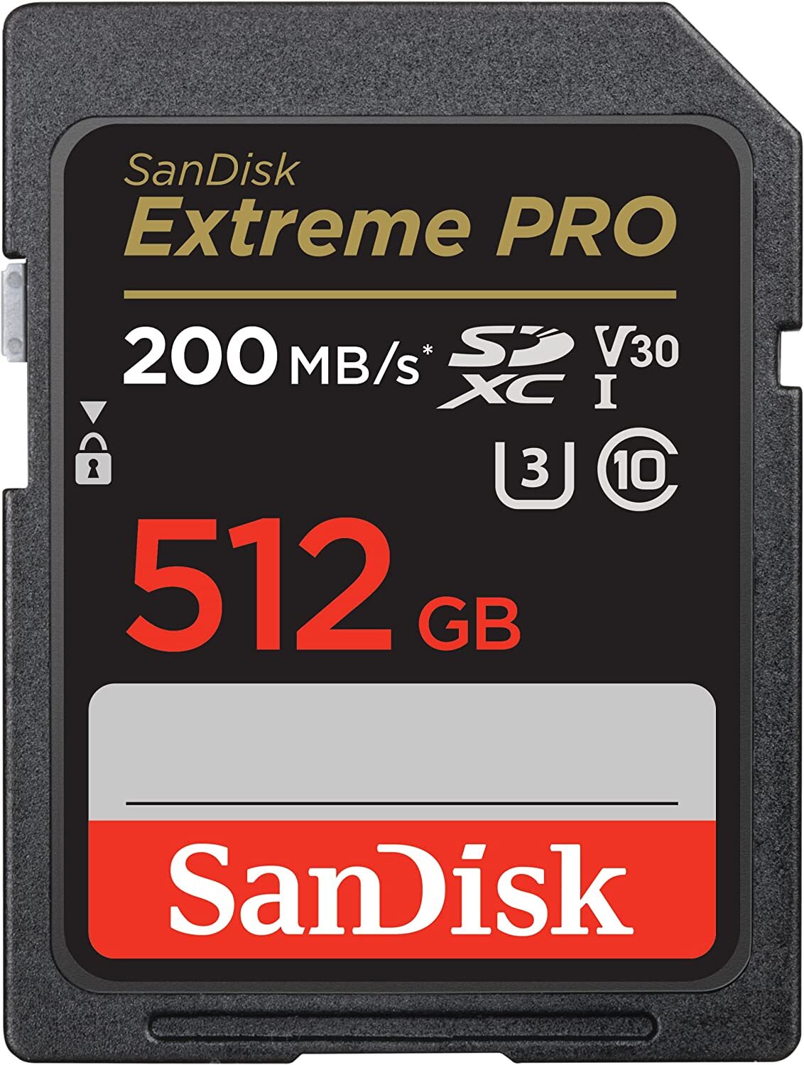 Sandisk Extreme Pro SD Card 64GB 128GB 256GB 512GB Memory Card Sony Panasonic