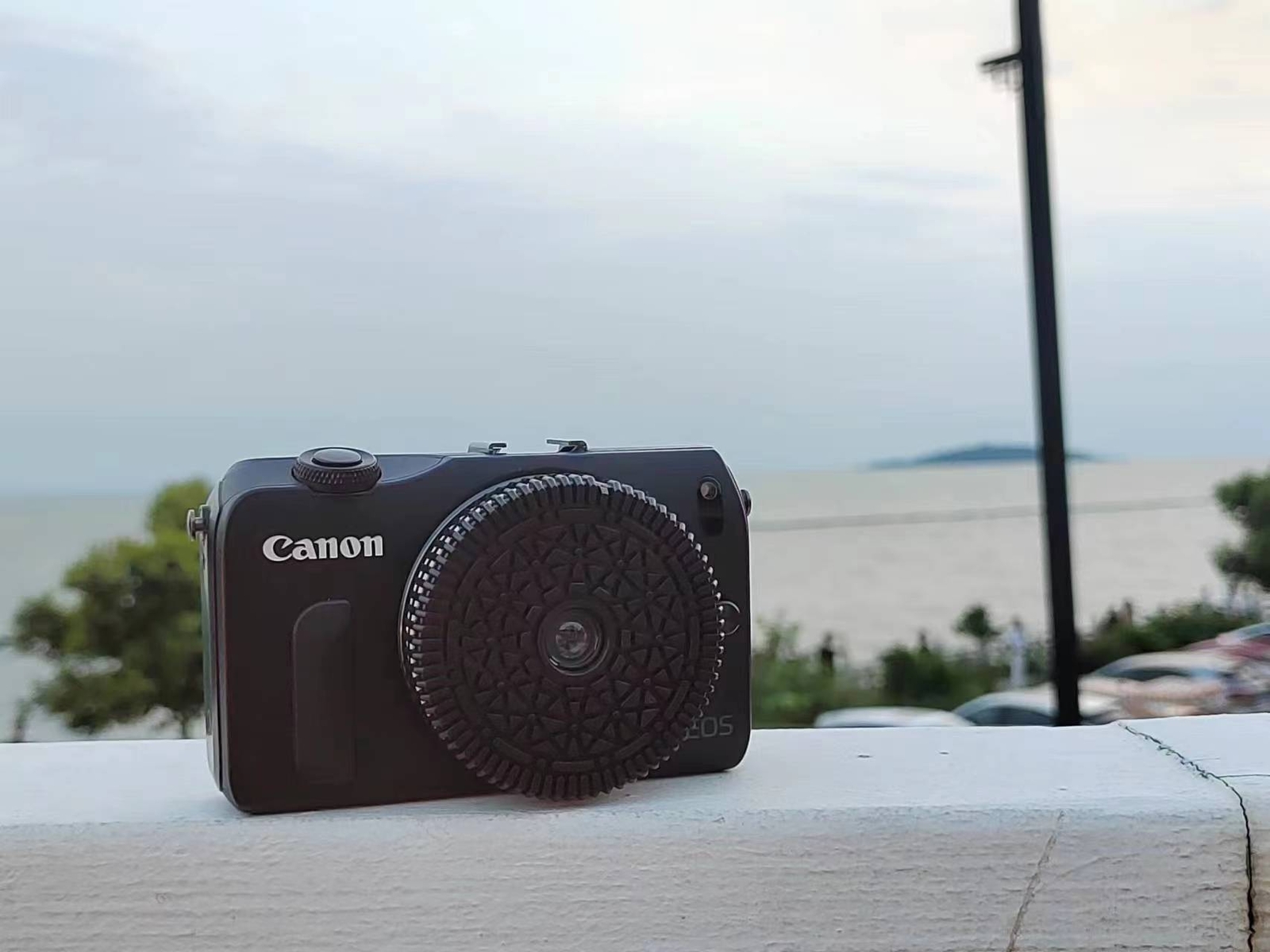 Focus Free Pancake Lens Street Photography Fr Canon EF-M Mount Mirrorless Camera