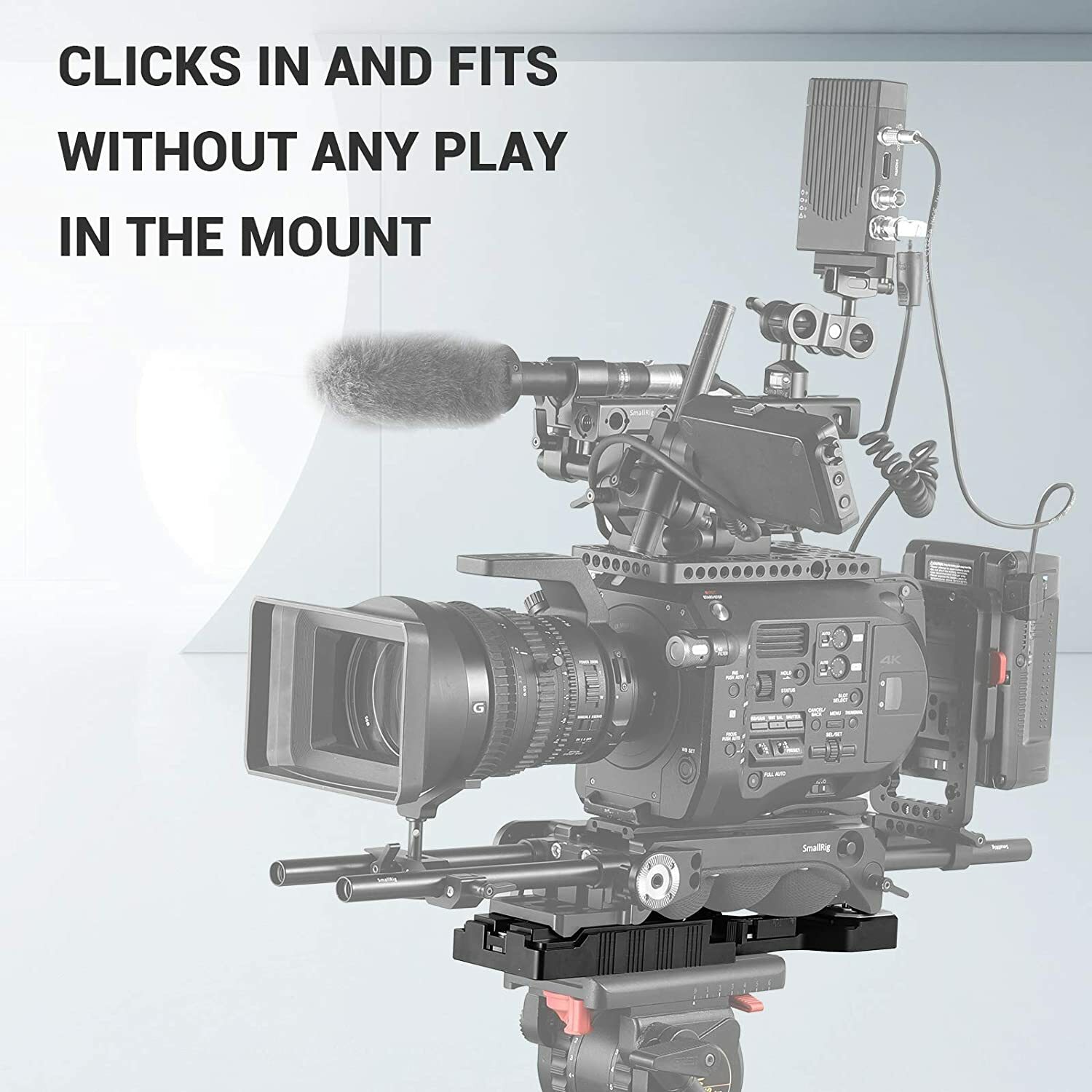 SMALLRIG Universal Quick Release Tripod Adapter Plate for Sony VCT-14-2169